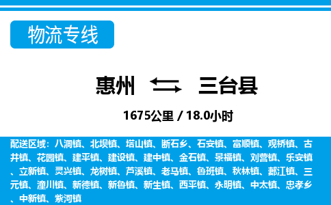 惠州到三臺縣物流專線_惠州至三臺縣物流公司_惠州到三臺縣貨運(yùn)專線 惠州到三臺縣物流專線_惠州至三臺縣物流公司_惠州到三臺縣貨運(yùn)專線